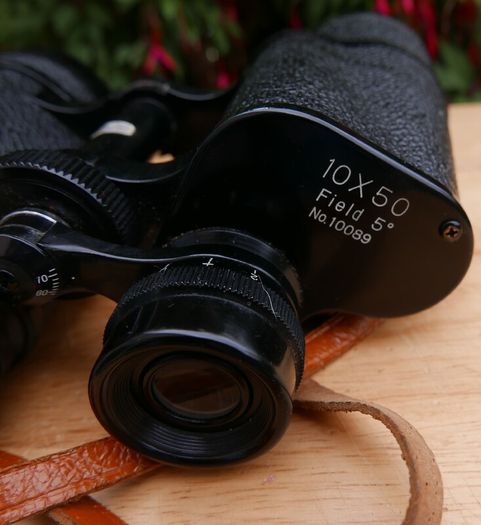 Vintage Binoculars  Field Glass Riko 10x50