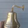 Antique Brass Hanging Wall Titanic Bell 1912  Hanging Nautical Wall Decor Image 7