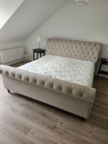 Super king bed with mattress