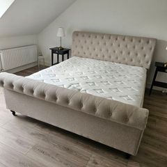 Super king bed with mattress