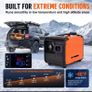 5kw 12V 24V Horizontal Diesel Parking Heater Car Diesel Air Heater Vehicle Cabin Heater Cab Heater Automotive Air Heater With Remote Control Overheat Protection For Truck RV Car Image 2