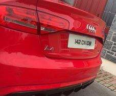 Red Audi A4 2.0 Ultra
