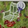 Framed Painting Fragrant Bliss  Acrylic on canvas. Image 2