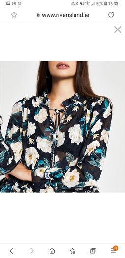 River Island blouse rrp 48 euro size 12