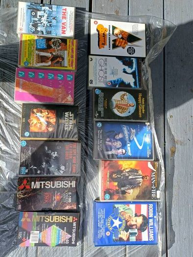 VHS Movie Collection 13 Tapes