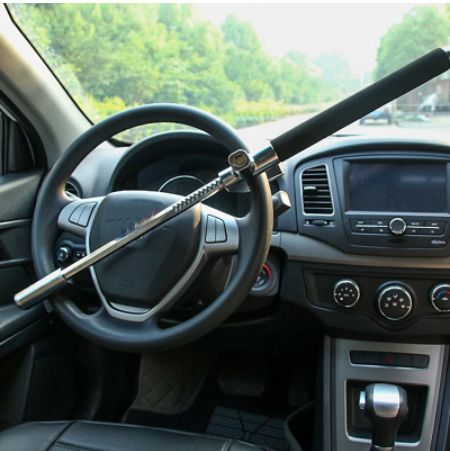 Anti-theft Car Steering Wheel Lock Universal Adjustable