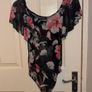 New Look Mesh Floral Bodysuit Image 4