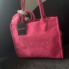 Juicy Couture Tote bag , beautiful bag with coin purse brand new never used .