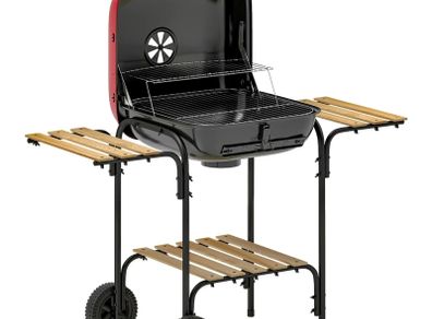 charcoal barbecue grill