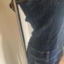 Button Front Bandeau Denim Jumpsuit Blind date skinny  size M UK10 EU38 Postage included Image 4