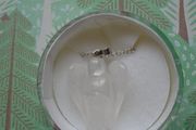 Clear Quartz Angel pendant.Gemstone jewellery.New.Gift