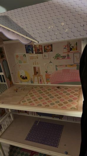 Large Wooden dolls house