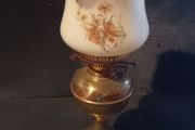 Oil Lamp with Glass Shade