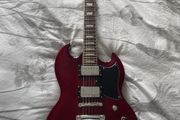 Harley Benton DC-Custom Cherry Electric Guitar