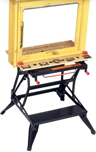 Workmate Plus, Work Bench Tool Stand Saw Horse , Dual Height with Heavy Duty Steel Frame (FREE POSTAGE)