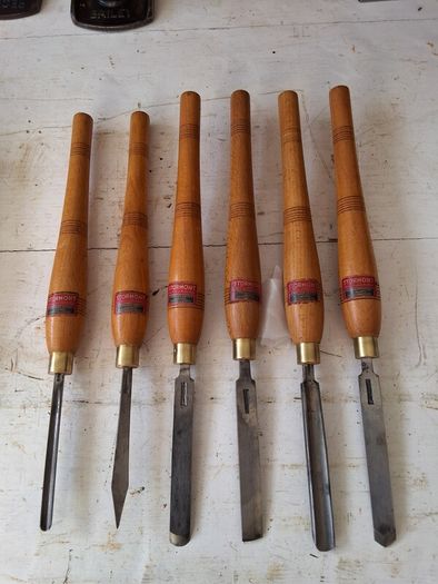 stormont woodturning set chisels