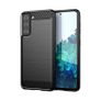 For Samsung Galaxy S21 Case Cover Carbon Fiber Design Shockproof Armor Black New - FHT32SMK3 Image 5