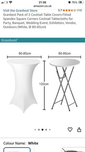 Pod table covers