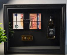 Gift 3D money frame art cool decor
