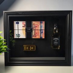 Gift 3D money frame art cool decor