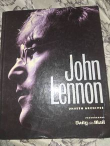 John Lennon .. Hard Back Book Unseen Archives