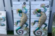 Gecko Garden Wall Art (new)