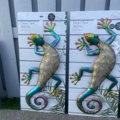 Gecko Garden Wall Art (new)