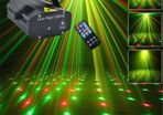 Mini Projector DJ Disco Light Laser Adjustable Lighting Stage Party Show Party with RC