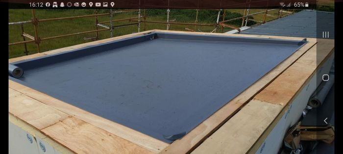 flat roof