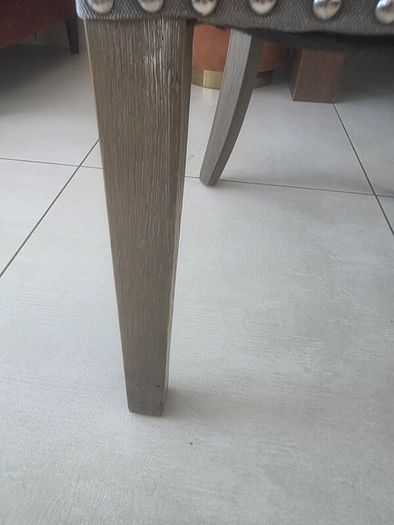 3 Grey Dining chairs