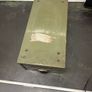 Vintage Green Metal Index Card Filing Drawer Image 2