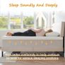 King mattresses, King Memory Foam Mattress, High-Density, Hypoallergenic and Breathable Image 5