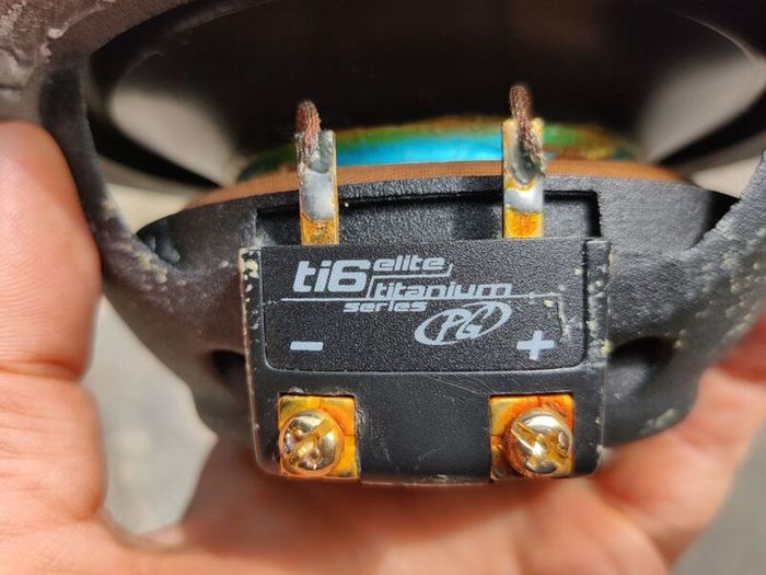 Rare High-End Phoenix Gold Ti6 Elite 6.5" Midbass Woofers + Titanium XO Elite Crossover (Made in USA)