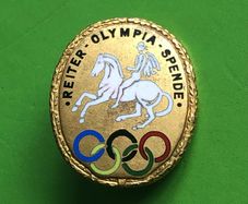 1936 Berlin Olympic Pin Badge