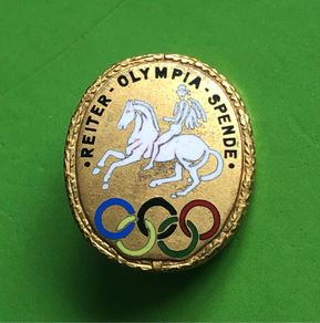 1936 Berlin Olympic Pin Badge