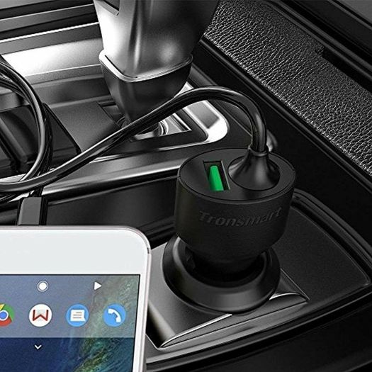Tronsmart CCTA USB Type-C/Micro USB QC 3.0 Quick Car Charger 3.0 Certified 33W (Brand New/Warranty)