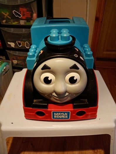 Big thomas trains pushable storage x 2