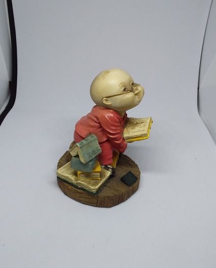 Shaolin Monk Boy Figurine - Vintage