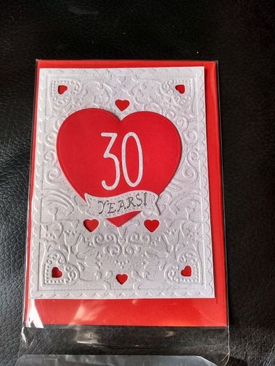 Personalised handmade anniversary cards