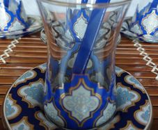 Turkish Tea Glasses x 4