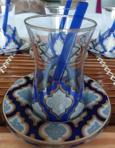 Turkish Tea Glasses x 4