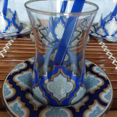 Turkish Tea Glasses x 4