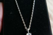 Vintage  Sterling Silver 925 Pendant Necklace 5,2g