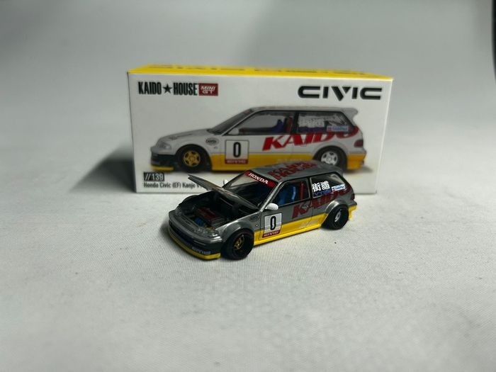 Honda Civic Ef Kaido House Chase MiniGt