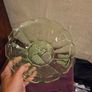 Antique Uranium Glass Dessert Bowl Collection Image 9