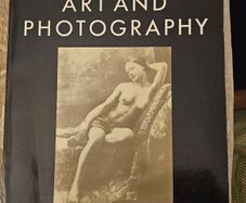 Art And Photography. By Arron Scharf. An Important Work On An Involved Subject,illustrated With More Than 250 Telling Black And White Pictures.  Large Volume Paperback In Good Condition.  See Photos For Same.