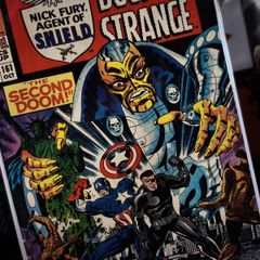 Strange Tales ! Nick Fury and Doctor Strange ! Stan Lee ! Silver Age Comic from 1967 ! by Marvel !