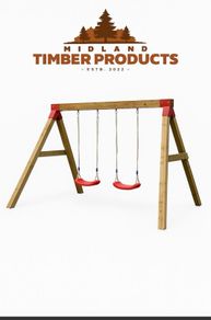 double swing set