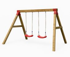 double swing set