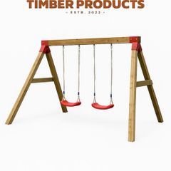 double swing set